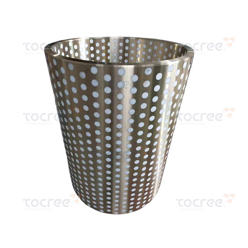 PTFE- এমবেডেড স্ব-তৈলাক্তকরণ ব্রাস বুশিং